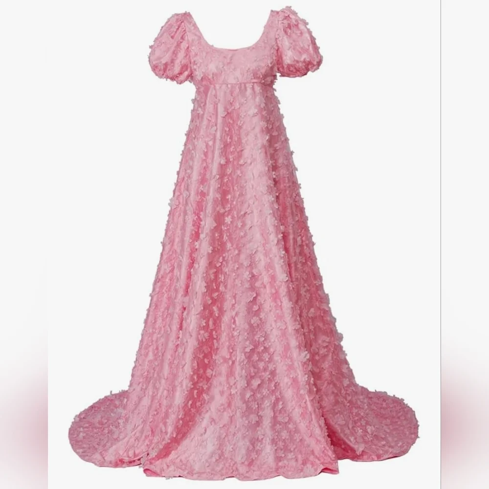 Elegant Pink Maxi Dress - Picture 1 of 8